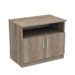 Galdow low cabinet in Sonoma Truffle color 80x45x60cm