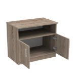 Galdow low cabinet in Sonoma Truffle color 80x45x60cm - Image 3