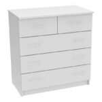 Комода Кумоде во бела боја 80x45x85 см