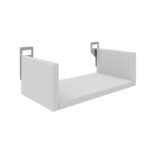 Wall shelf Derva  in white color 30x15x10cm