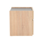 Bed side Comcie in natural with grey color 50x42x45.5cm - Слика 4