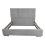 Double bed Canter fabric in grey color 160x200cm - Слика 2