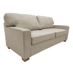Sofa-bed two-seater Polaris fabric in cream color 181x91x83cm - Слика 4