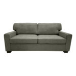 Sofa-bed two-seater Polaris fabric in khaki color 181x91x83cm - Image 3