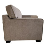 Sofa-bed two-seater Polaris fabric in beige color 181x91x83cm - Image 3