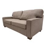 Sofa-bed two-seater Polaris fabric in beige color 181x91x83cm - Image 4