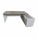 Professional reversible work corner desk Armadi sonoma-white 180x80x75cm - Слика 5