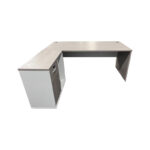 Professional work corner desk Armadi sonoma-white 140x70x75cm - Слика 2