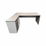 Professional work corner desk Armadi sonoma-white 140x70x75cm - Слика 3