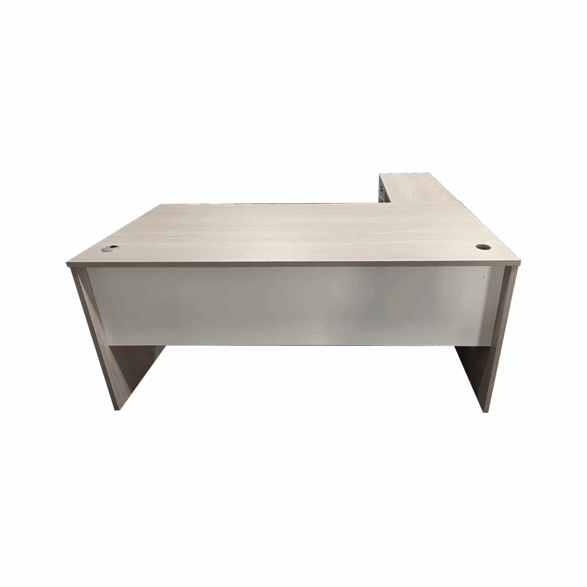 367-000004-2 Professional work corner desk Armadi sonoma-white 140x70x75cm - Слика 5