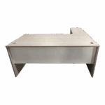 Professional work corner desk Armadi in sonoma-white 180x80x75cm - Image 5