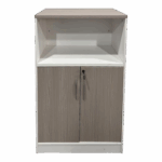 Office cabinet Armadi in sonoma-white color 80x40x120cm - Image 3
