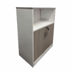 Office cabinet Armadi in sonoma-white color 80x40x120cm
