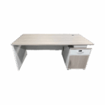 Work desk Armadi with cabinet in sonoma-white 140x70x75cm - Слика 3