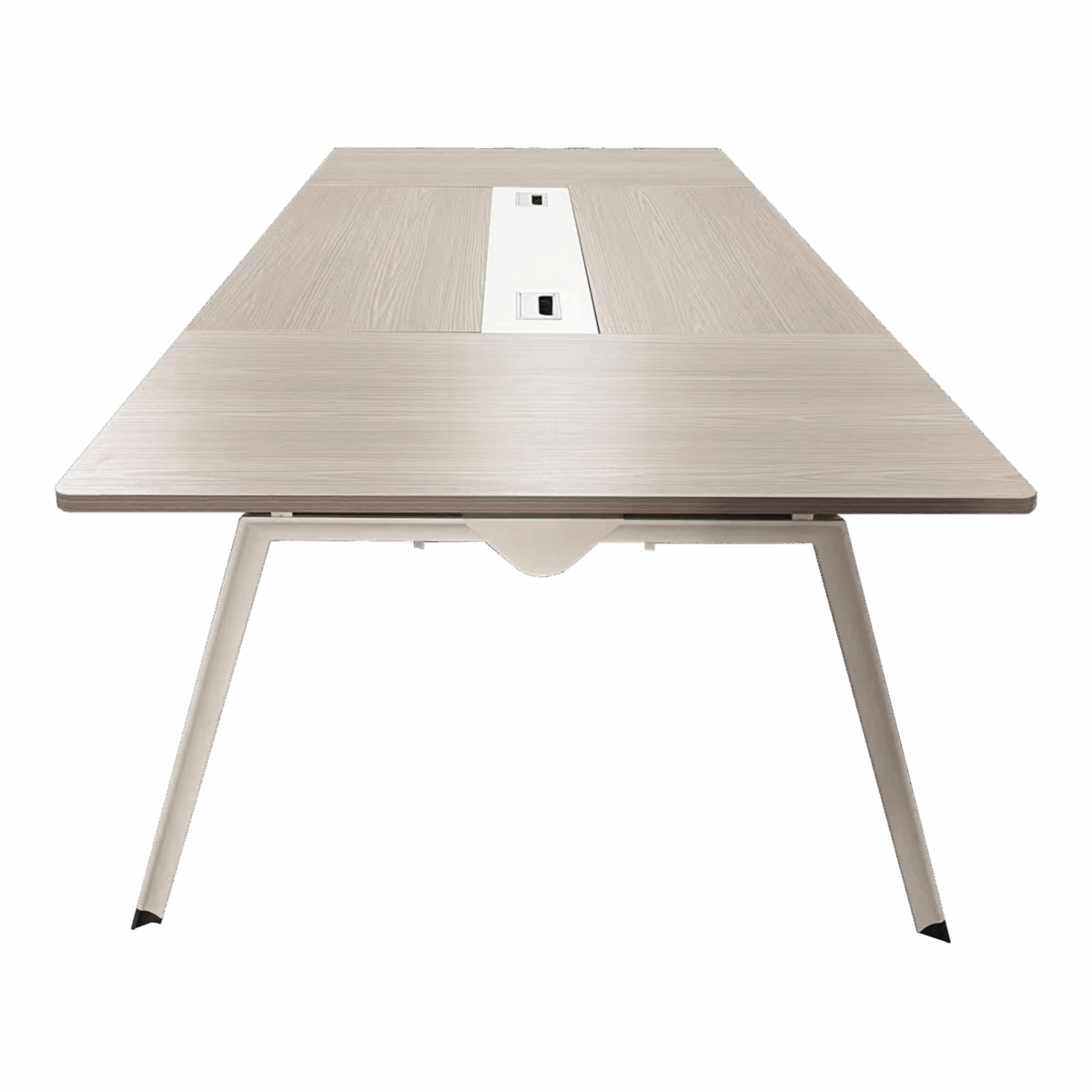 Conference table Armadi in gray-white shade 240x120x75cm - Слика 5