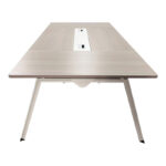 Conference table Armadi in gray-white shade 240x120x75cm - Слика 4