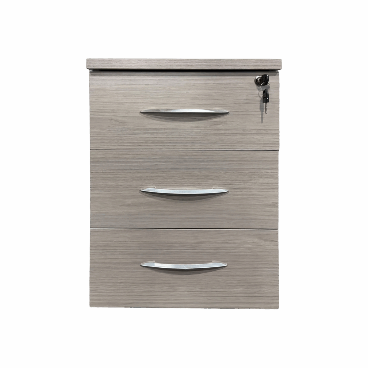 Armadi desk drawer on wheels in sonoma-white shade 40x40x55cm - Слика 3