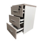 Armadi desk drawer on wheels in sonoma-white shade 40x40x55cm - Слика 4