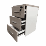Armadi desk drawer on wheels in sonoma-white shade 40x40x55cm - Слика 5