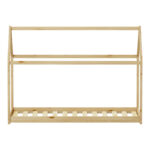 Children's bed Nino Montessori type pine wood in a natural shade 90x190cm - Image 4