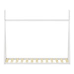 Montessori style Lilly children's bed white shade pine wood 90x190cm - Слика 4