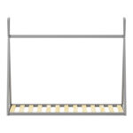 Montessori style Lilly children's bed grey shade pine wood 90x190cm - Image 4