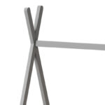 Montessori style Lilly children's bed grey shade pine wood 90x190cm - Image 6