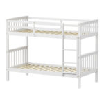 Children's bunk bed Nani pine wood in white shade 90x190cm - Image 5