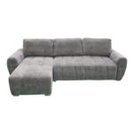 reversible sofa-bed Vivad fabric in anthracite color 275x164x91cm - Image 2