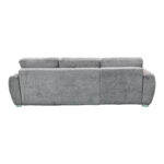 reversible sofa-bed Vivad fabric in anthracite color 275x164x91cm - Image 4