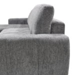 reversible sofa-bed Vivad fabric in anthracite color 275x164x91cm - Image 6