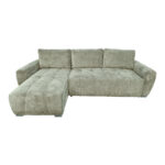 Reversible sofa-bed Vivad fabric in menta color 275x164x91cm - Image 2
