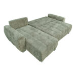 Reversible sofa-bed Vivad fabric in menta color 275x164x91cm - Image 3