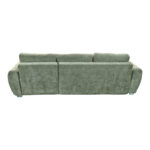 Reversible sofa-bed Vivad fabric in menta color 275x164x91cm - Image 5