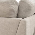 Corner sofa left corner Camile beige fabric 270x174x95cm - Слика 6