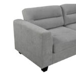 Corner sofa left corner Camile anthracite fabric 270x174x95cm - Слика 4
