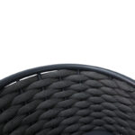 Aluminum armchair Noevo stackable with gray frame and cushion 57x62x77cm - Слика 6