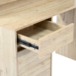 Office desk with shelf Secreta in oak color 110x50x135cm - Слика 5