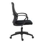 Office chair Zuena in black color - Слика 3