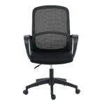 Office chair Zuena in black color - Слика 4