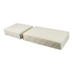 Vertian cushion textilene in dark grey color 194x58x20cm - Image 2