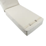 Vertian cushion textilene in dark grey color 194x58x20cm - Image 4