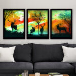 Board in MDF PWF-0480 digital triptych printing - Image 2