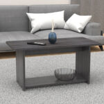 Kumba table in anthracite shade 80x40x42cm - Слика 2
