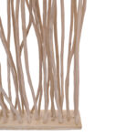 Floor decoration Barbin teak-suar wood in natural color 120x25x200cm - Image 2