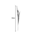 Deco pampas leaf Beroun Inart set of 3 pieces in natural color H140cm - Слика 3