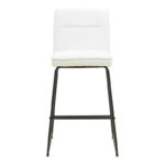 Bar stool Essential beige fabric-black metal leg 53x64.5x107cm - Слика 4