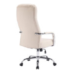 Manager office chair Rianda beige pu 70x6x116-124cm - Image 2