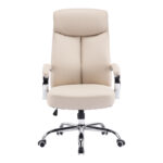 Manager office chair Venza beige pu 70x65x117-124cm - Слика 4