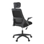 Office chair Peja fabric mesh black 58x60x107-117cm - Слика 2
